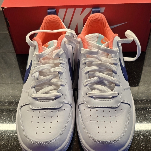 Nike Other - NIB Nike White and Blue Sneakers